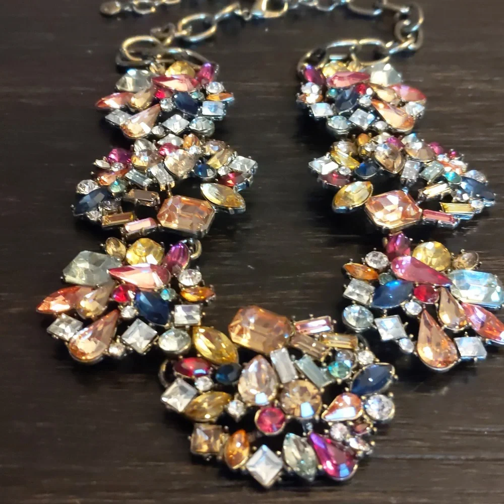 Baublebar Multi-Color Rhinestone Necklace - Picture 3 of 7